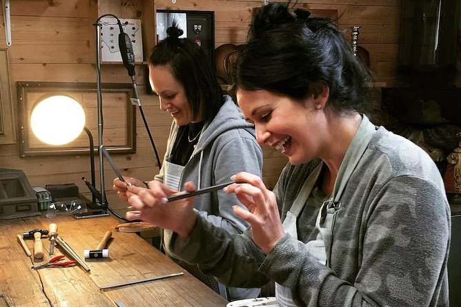 Handcraft your own silver ring in Bruges - Hammering, shaping, and forming the ring