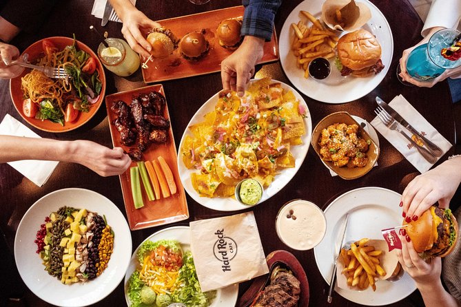 Hard Rock Cafe Brussels with Set Lunch or Dinner - Service can be quick, or slower than planned