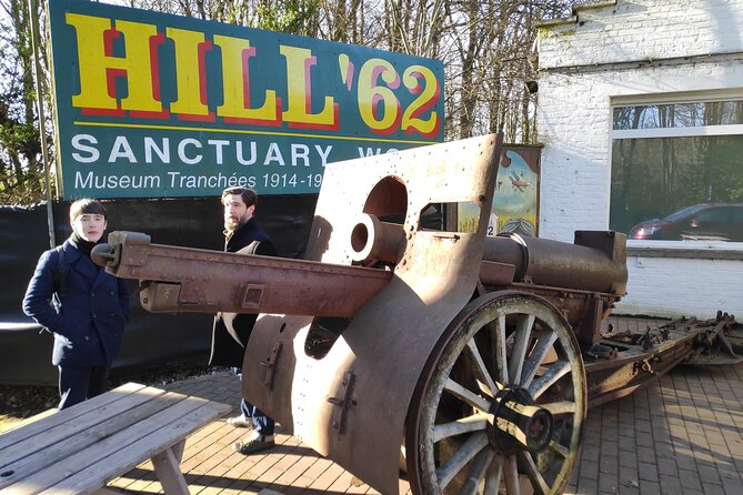 Historic Ypres WWI Sites - Tour from Brussels - Sanctuary Wood and Hill 62: walking through preserved trenches