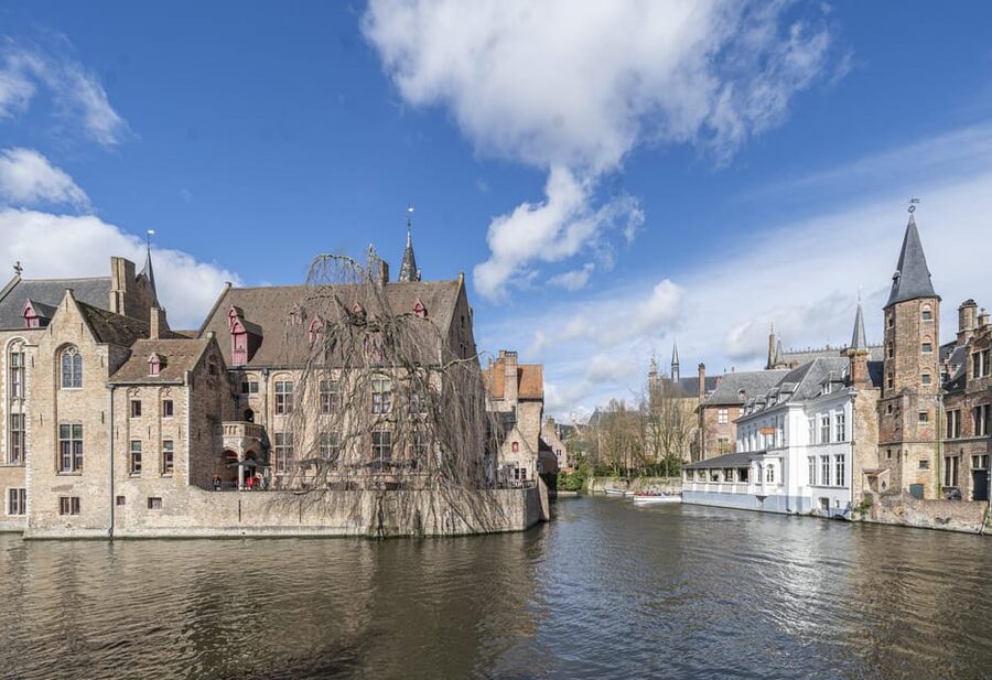 Historical walk in Bruges with local guide. Praline included - Gruuthuyse Castle and the Church of Our Lady