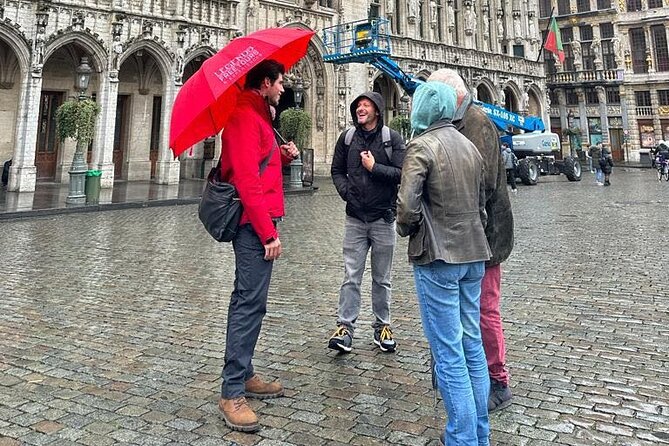Historical Walking Tour: The Story of Brussels - by Legends - Saint Nicholas Church shows old city independence