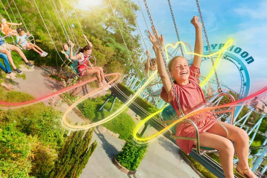 Lichtaart: Bobbejaanland Entry Ticket - Cowboy Town adds a change of mood