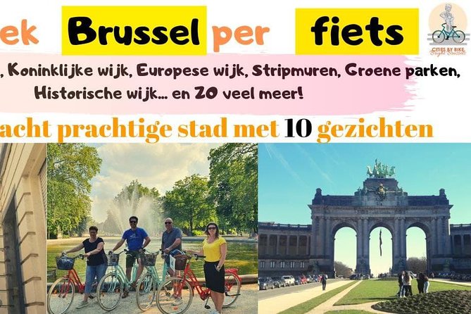 Lively Brussels Highlights Bike tour DUTCH - Marollen and Sablon: flea markets, antiques, and chocolate