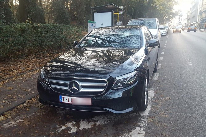 Luxury vehicle from Brussels airport to the city of Brussels - The return transfer to Brussels Airport