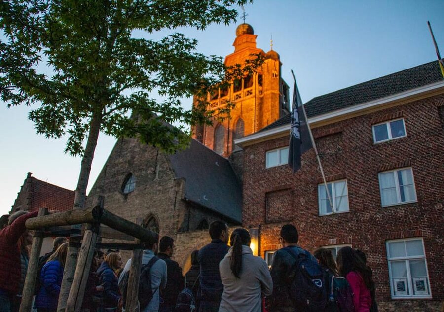 Night Tour: The Dark Side of Bruges - by Legends - Starting at Markt beneath the red umbrella