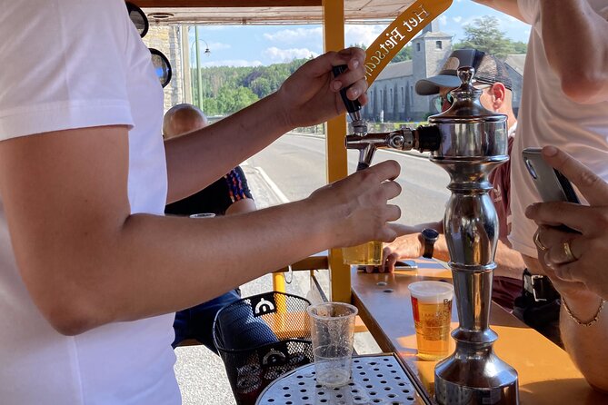Private Beer Bike Tour in Hotton in the Belgian Ardennes - The show performer sets the tone