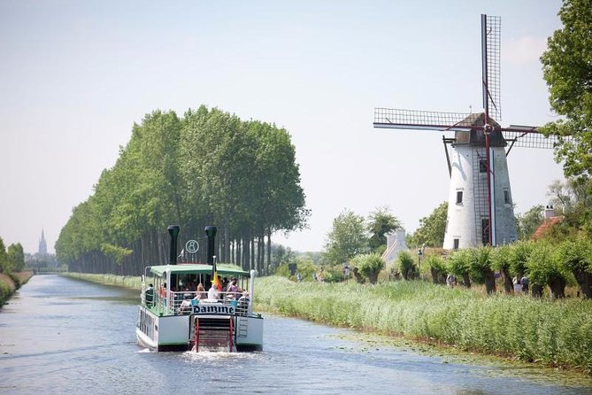 Private Bruges Countryside Cycling Tour to Damme with Guided Walk - Minnewater begins the ride gently