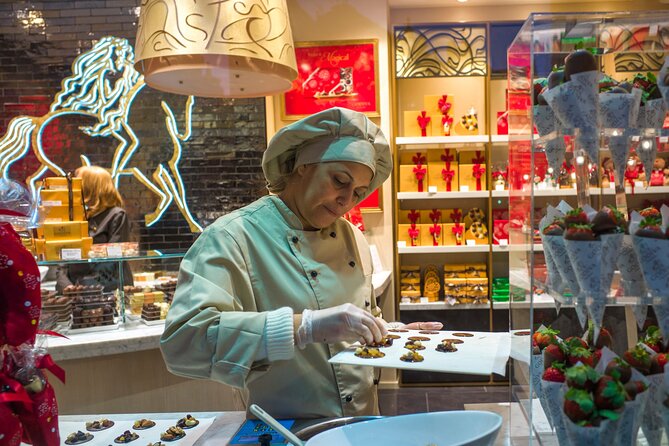 Private Bruges’ Iconic Sites and Chocolate Tasting Tour - Stoofstraat and the Church of Our Lady