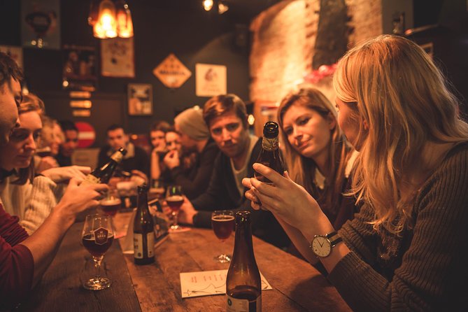 Private: Discover Bruges beers & brewery with chocolate pairing by a young local - t Brugs Beertje offers the broadest beer selection