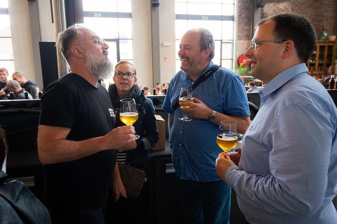 Private Ghent Beer & Brewery Tour by a young local - Artevelde Brewery, tanks, kettles, and local pairings
