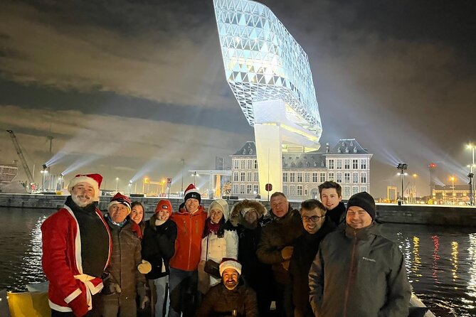 Private MAS Antwerp Aperitif Cruise (8 - 12 Guests) - A quiet ride through Antwerp’s inner harbor