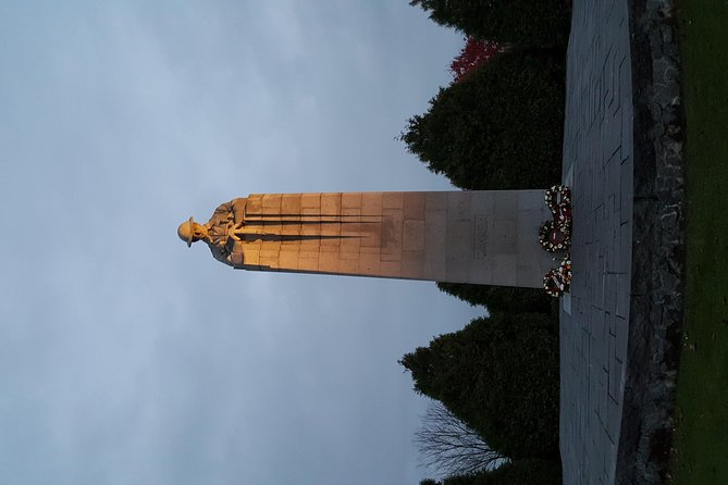 Private Vimy and Belgium Canadian Battlefield Tour from Bruges - Saint Julien and the Brooding Soldier