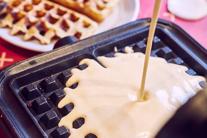 The Waffles 'n Beer Workshop in Brussels Centre - The three-beer tasting sets up the whole class